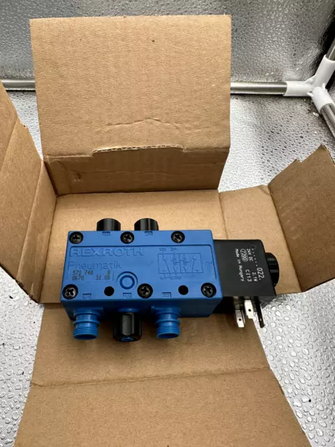 Rexroth 740 Pneumatique Soupape Type: 572 740/Inutilisé/ Emballage D'Origine