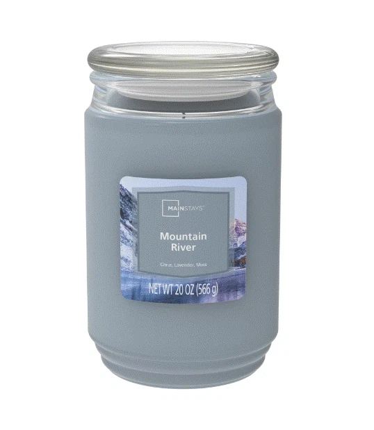 NEW Mainstays Scented Large Candle Jar Single Wick 1 Essences 20oz FREE SHIPPING
