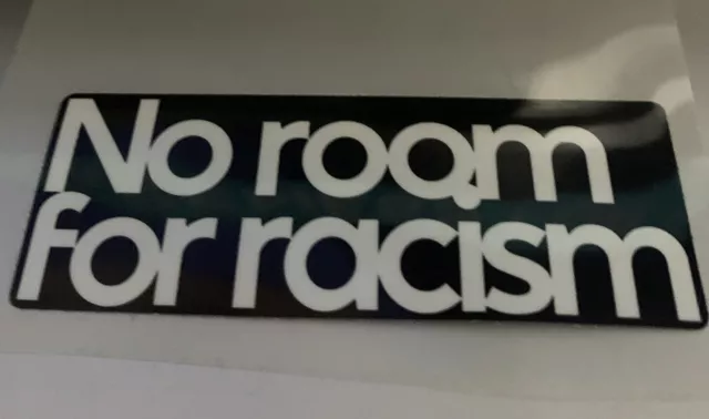 Premier League No Room For Racism Patch Easy Iron On 2023/2024 U.K. Fits Adults