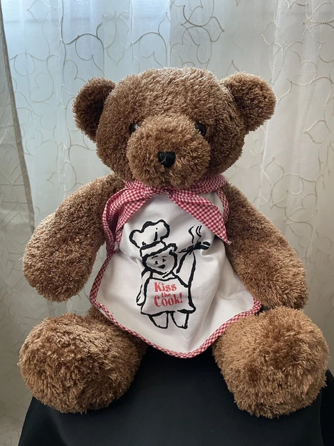 Bear Stuffed Bear Musical Toy Kiss The Cook