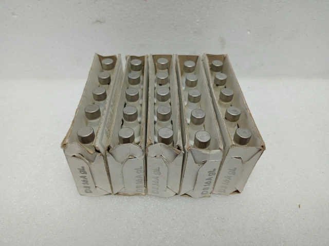 Kema keur 16A Fusibles 500V Gl - Neuf (Lot De 25pcs)