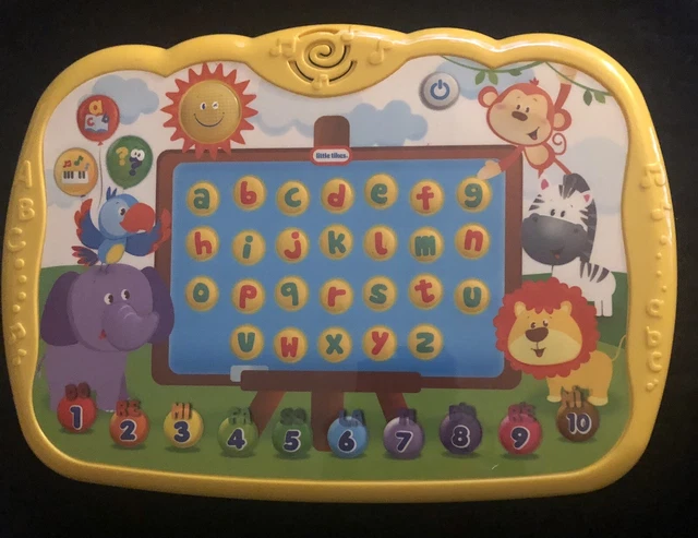 LITTLE TIKES MUSICAL. Alphabet & Numbers Education Talking Pad For Kids ...