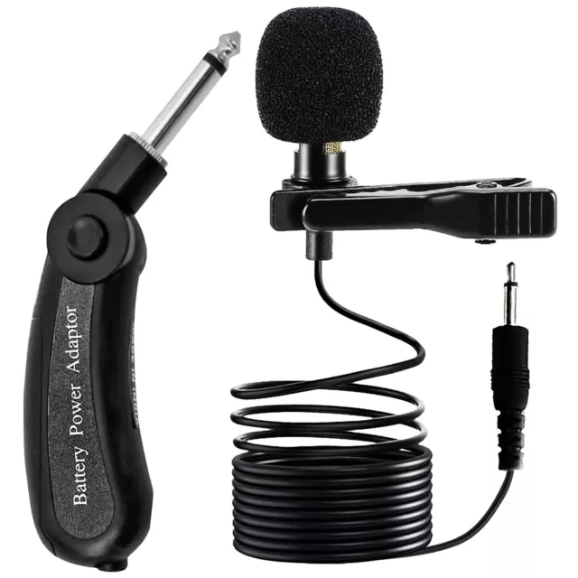 5Core Lav Mic Microphone for Phone Clip on Lavalier-Lapel Microfono For Youtube