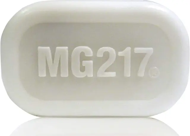 MG217 Psoriasis Dead Sea Exfoliating Bar Soap - Dead Sea Salt, Mud, Aloe Vera, V