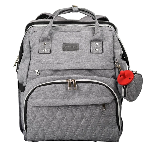 Maternity Travel Diaper Backpack, Foldable Baby Crib Thicker Premium Pad 7