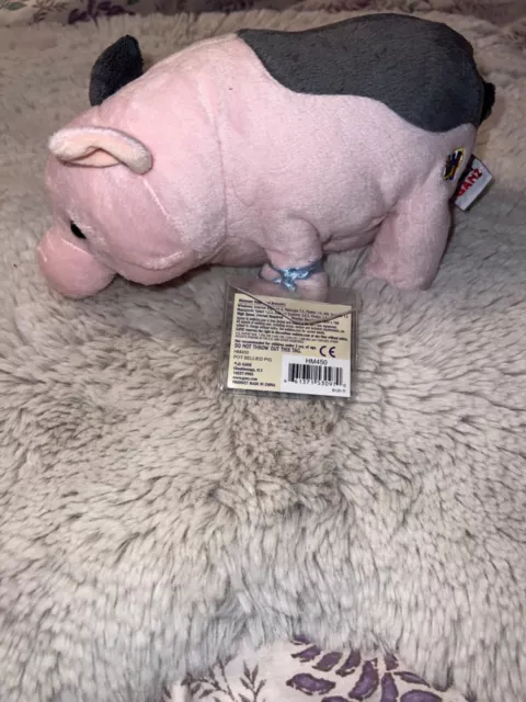 WEBKINZ POT BELLIED PIG (RETIRED) HM450 New w/ Unused Code Attached & Free Shipp