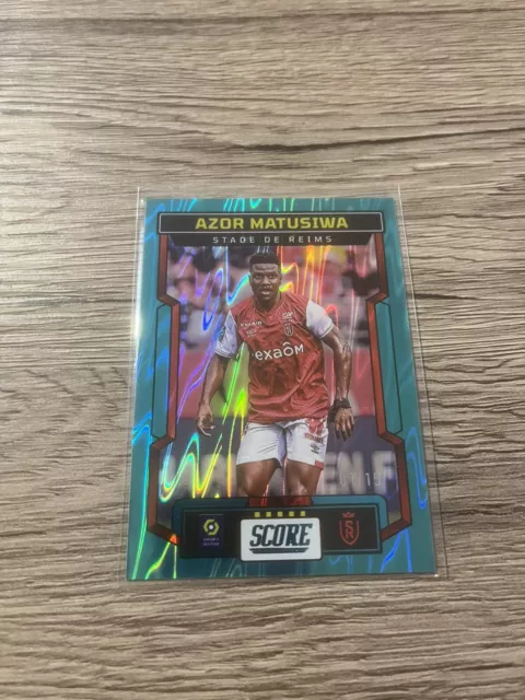 Panini Score Ligue 1 Numéro 23/24 Stade Reims Azor Matusiwa 01/15 Alpha Carte