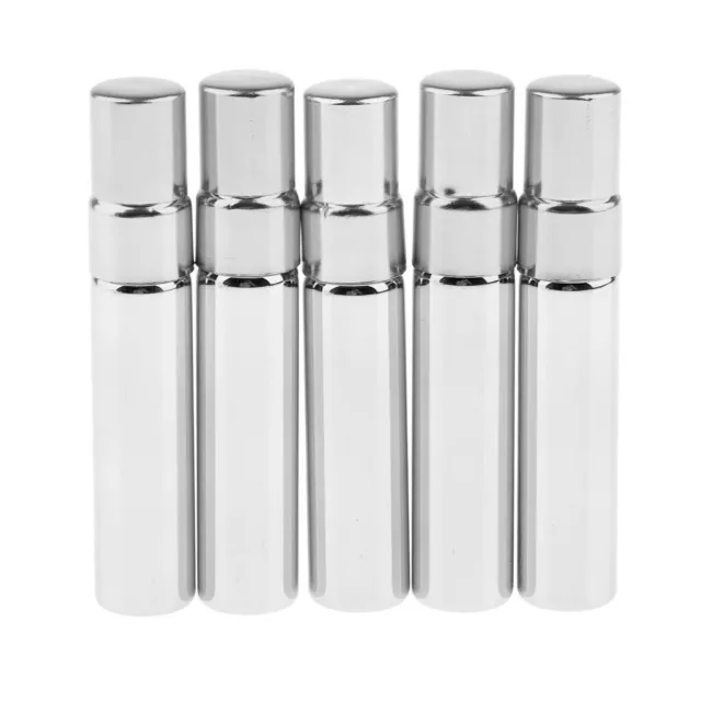 5 Pièces 5 Ml / 0,17 Oz Bouteilles En Verre UV Bouteille D'huile Essentielle