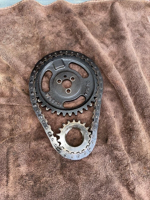 OEM 1957-67 Impala Corvette Chevelle 327 283 V8 SBC GM Timing Gears Chain Set