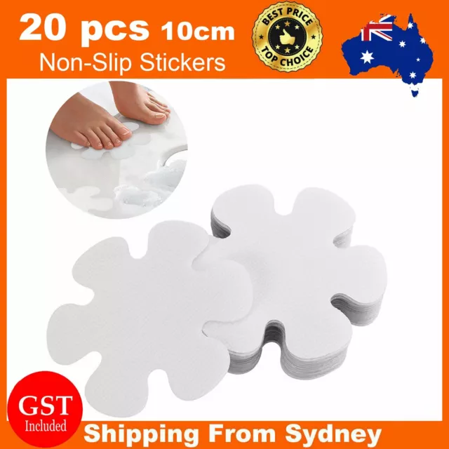 20x Non-Slip Stickers Bath Tub Stickers Mat Floor Anti Skid Shower Bathroom Mat