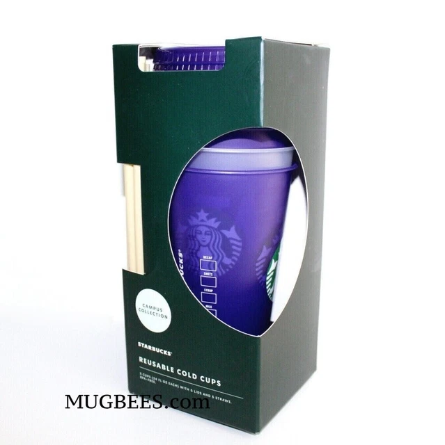 STARBUCKS CAMPUS COLLECTION University of Washington 5Pack Reusable
