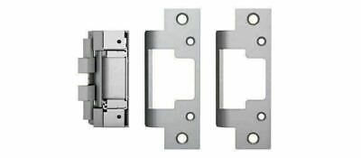HES Door Electric Strike, Fire Rated Concealed W/ Faceplate Kit 8300C-12/24D-630