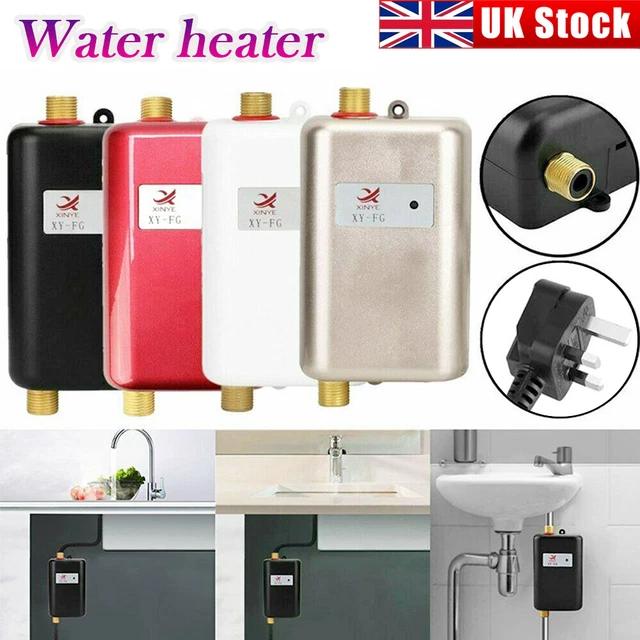 ELECTRIC TANKLESS INSTANT Hot Water Heater Under Sink Tap Bathroom