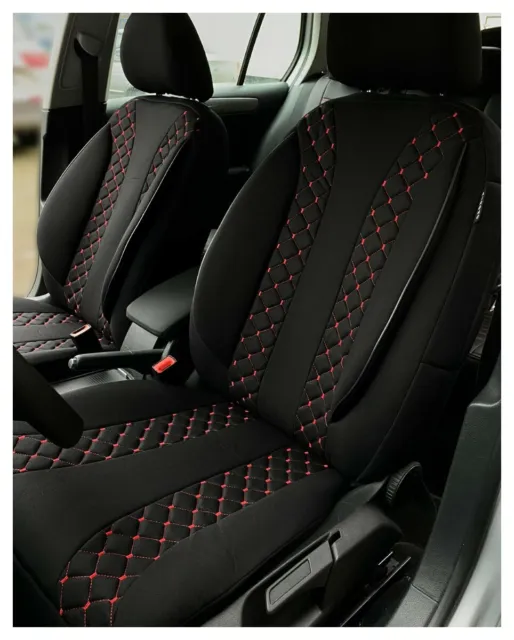 Maß Schonbezüge Sitzbezüge für VW Golf Sportsvan 2014 - 2018 N302