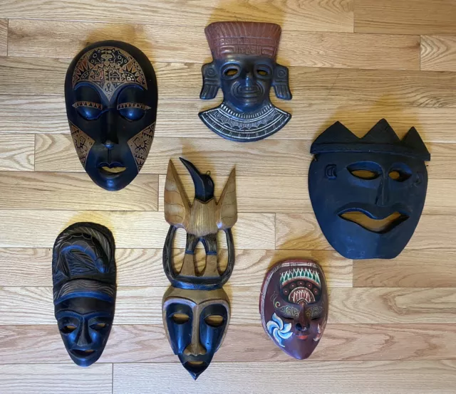 Vintage Tribal Masks