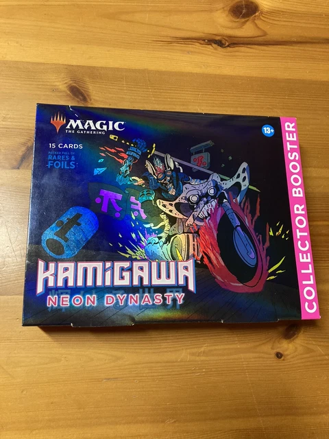 Magic the Gathering - Kamigawa: Neon Dynasty - Collector Booster Pack  Kamigawa: Neon Dynasty - Set Booster Pack - Kamigawa: Neon Dynasty ...