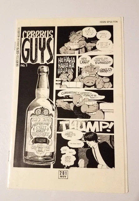 Cerebus: Guys no.1 RARE ASHCAN Preview (iss.201 Nov. '95)