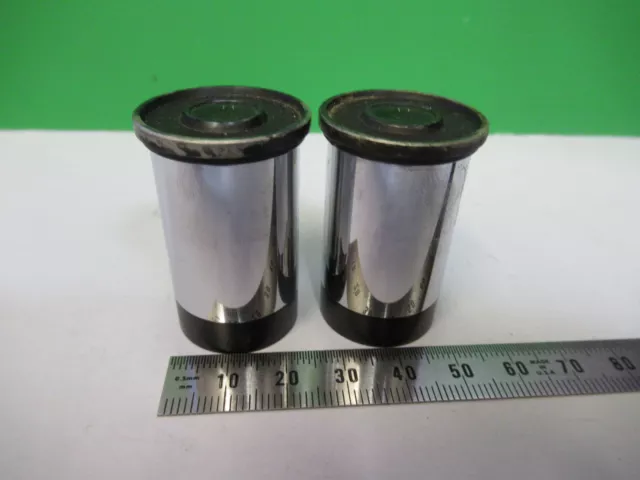 Leitz Wetzlar Eyepiece Pair 10X Optics Microscope Part As Pictured W4-A-51