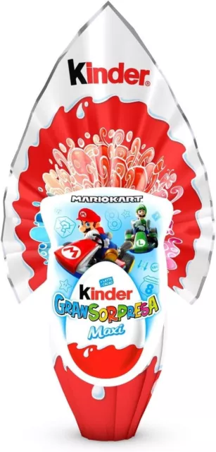 Kinder GranSorpresa Maxi MarioKart - Uovo di Pasqua Sorpresa Super Mario