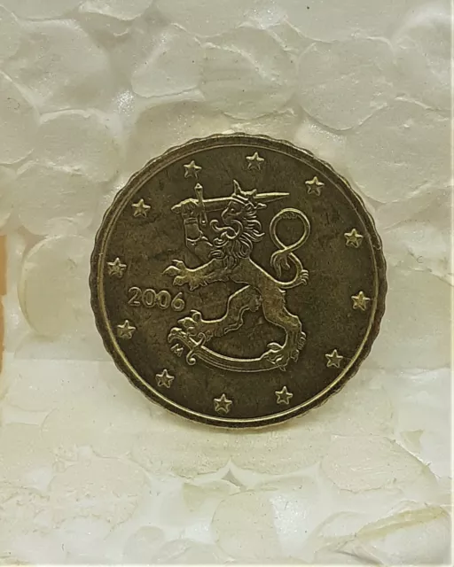 FINLANDE 2006 : 1 pièce de 10 cents UNC. RARE