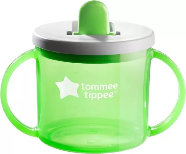 Tommee Tippee First Cup Sippy Cup for Babies with Flip-Up Free-Flow