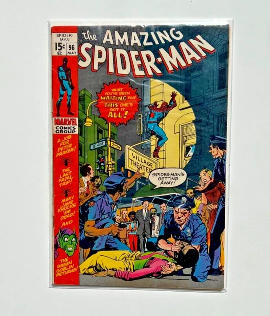 Amazing Spider-Man 96 VG Drug Issue Green Goblin Appearance  1971
