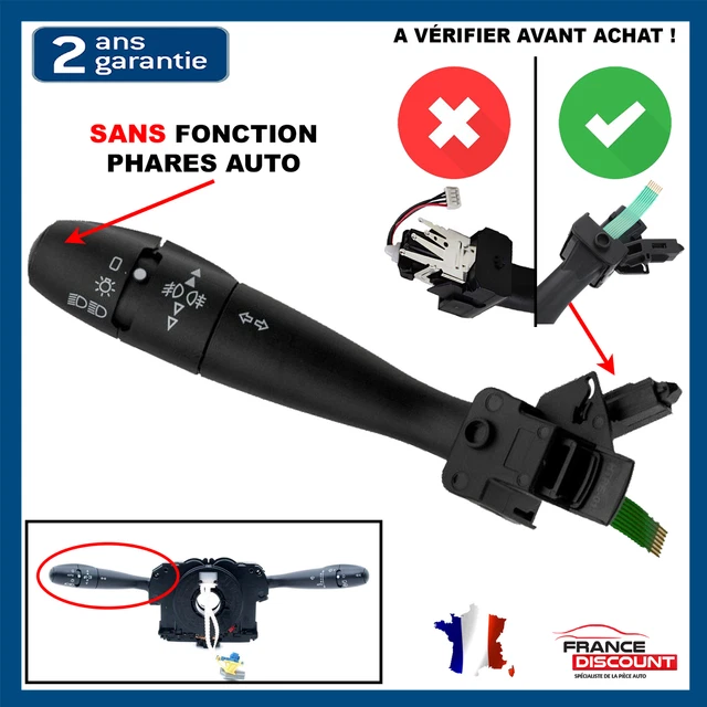 Commodo Phares Feux Clignotants Citroen Xsara Picasso avec antibrouillards  AV-AR de 12/99 à 12/12