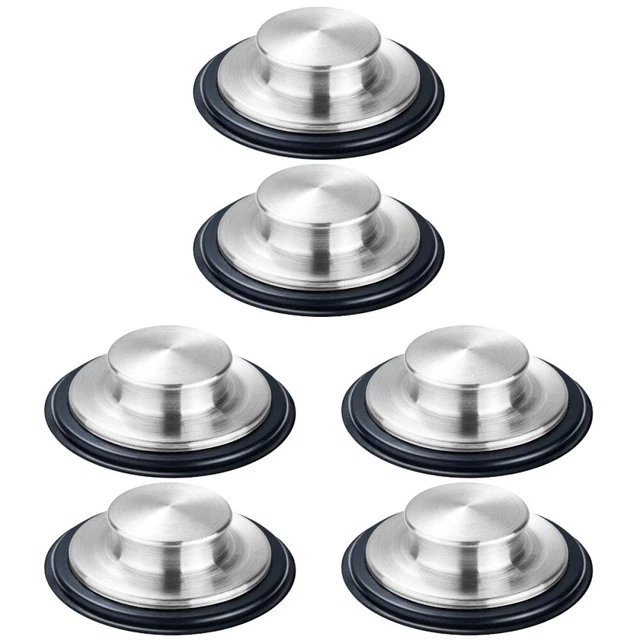 6 pcs Kitchen Sink Stopper Garbage Disposal Plugs Sink Waste Seal Rings