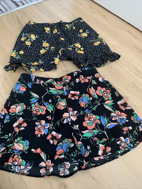 Girls Shorts Bundle, River Island And Primark, Age 11-13, Excellent Cond