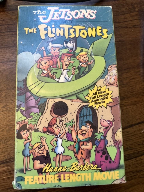 THE JETSONS MEET The Flintstones Feature Film Hanna Barbera VHS the-jetsons-meet-the-flintstones-feature-film-hanna-barbera-vhs