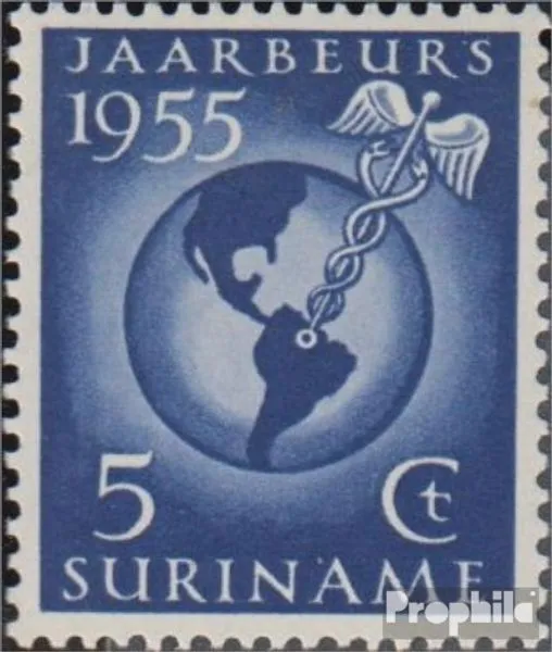 suriname 358 (complete issue) unmounted mint / never hinged 1955 Trade Fair