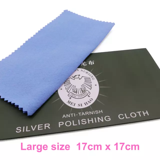 Silver Polishing Cloth Cleaner For Cleaning Jewellery Anti -Tarnish Tool  Cloth 