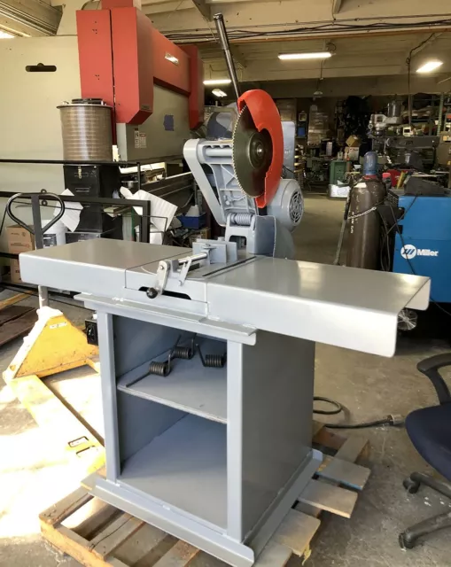 Nice!! Makita 16" Benchtop Metal Cut Off Saw With Stand & Extended Table 5Hp