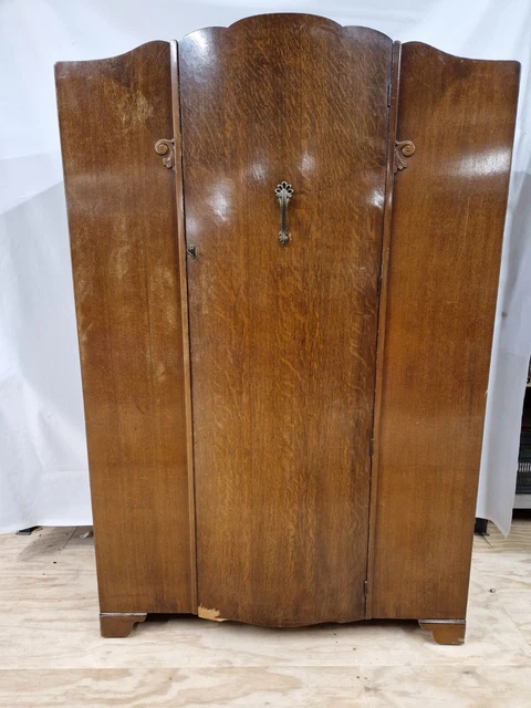 H.L. Lebus (Harris Lebus) Art Deco Wardrobe