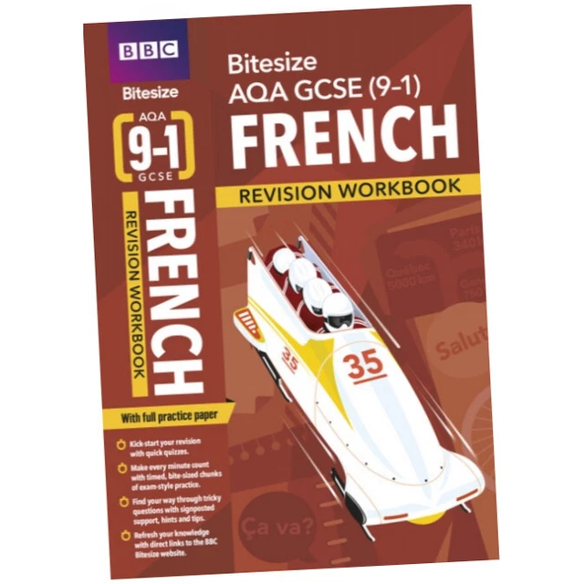 BBC BITESIZE AQA GCSE (91) French Workbook for home learning, 202