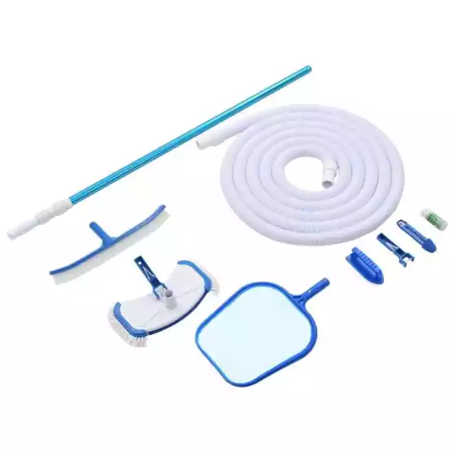 vidaXL Kit di Manutenzione per Piscina 9 pz