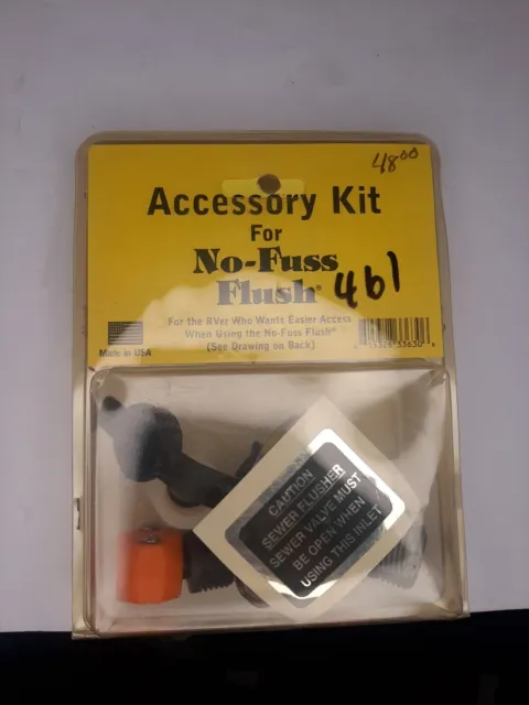 NOS No-fuss Flush Accessory Kit For Rv