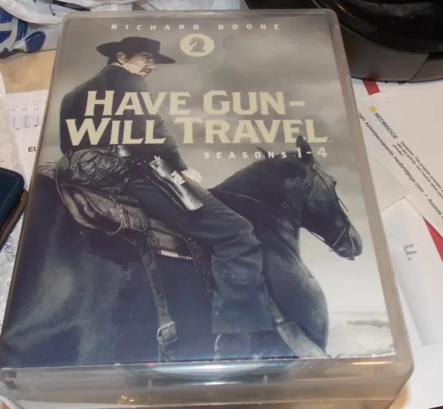 Have Gun-Will Travel Seasons 1-4 DVD Set 2016 CBS Pre-Owned