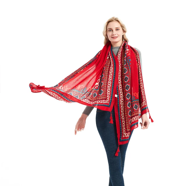 bohemian shawl Warmer Schal Schal Extra Großes Strandtuch Rebozos Para Mujer