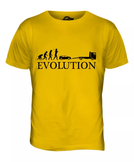 Tow Truck Evolution Of Man Mens T-Shirt Tee Top Gift Driver Lorry