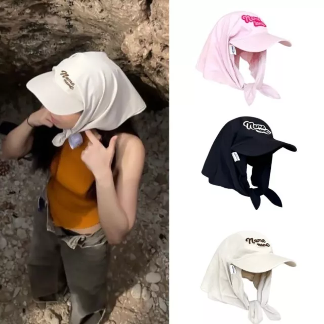 Neck Protection Strap Headscarf Caps UV Protection Sun Protection Hat  Summer