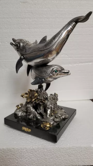 Dolphin Reef Sculpture By Frank Meisler - PLEASE READ !