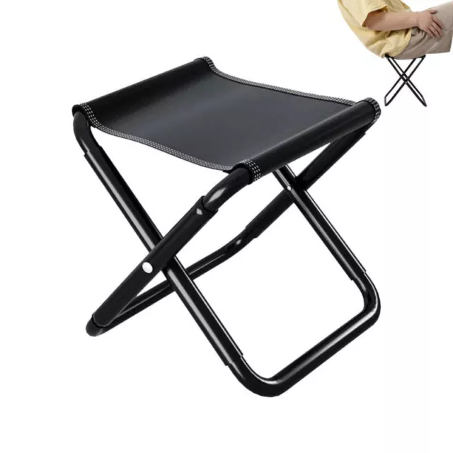 Mini Folding Chair Portable Outdoor Fishing Camping Picnic Travel Beach Stool UK