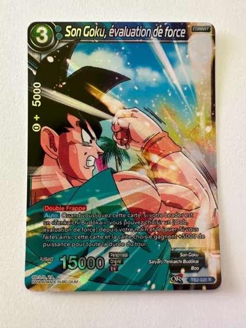 DBS TB2-030 R Oob, évaluation de force World Martial Arts Tournament C