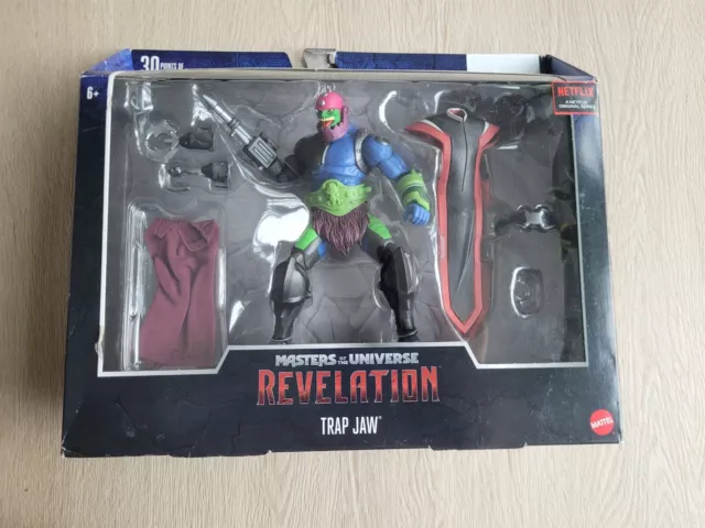 MOTU Revelation Masterverse Masters of the Universe He-Man Trap Jaw TrapJaw OVP