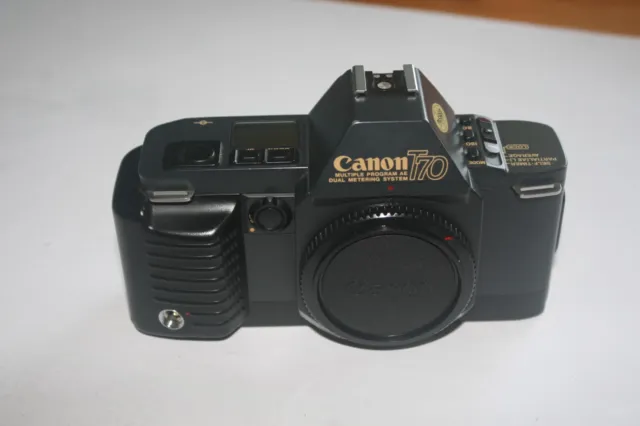 Canon T70 35mm Spiegelreflexkamera Gehäuse Absoluter Neuzustand!