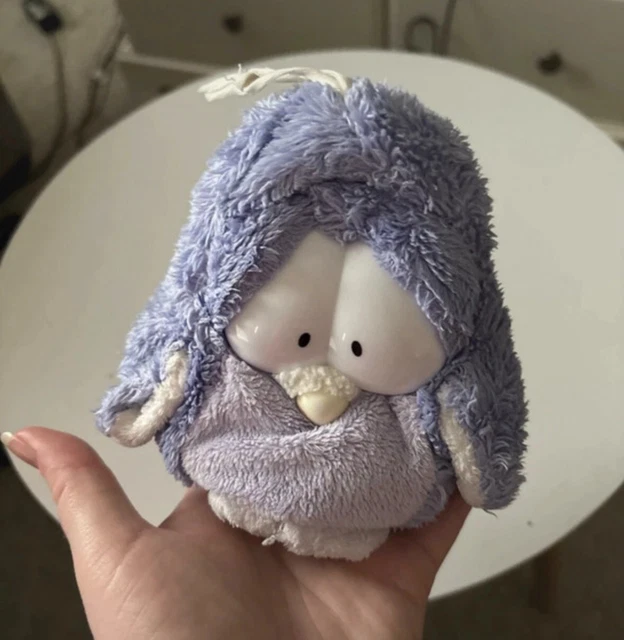 BOBBLE THE LITTLE Blue Owl Soft Toy in sleeping bed dreaming of you £