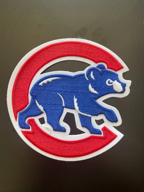 Cubs patch Chicago Cubs patch Cubbies jersey patch 7 inch diameter