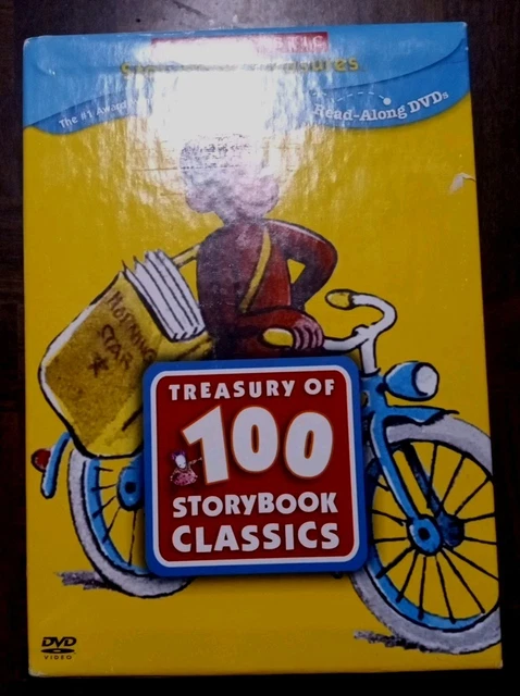 SCHOLASTIC TREASURY OF 100 Storybook Classics 16 DVD Box Set Kids
