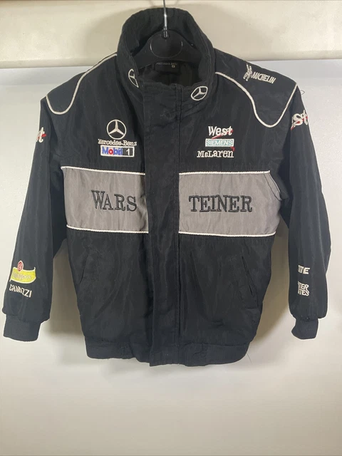 Giacca Mercedes Benz Mobil 1 West Warsteiner Mclaren Ragazzi 24"" Rara